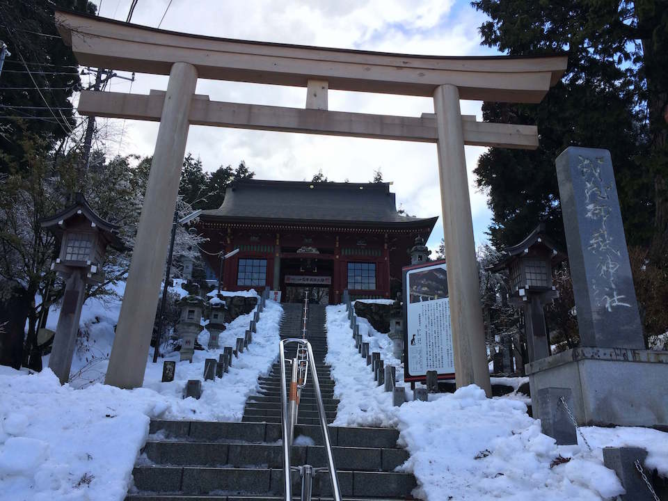 武蔵御岳神社の鳥居