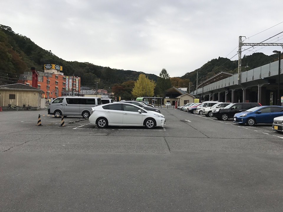 高尾山　市営駐車場