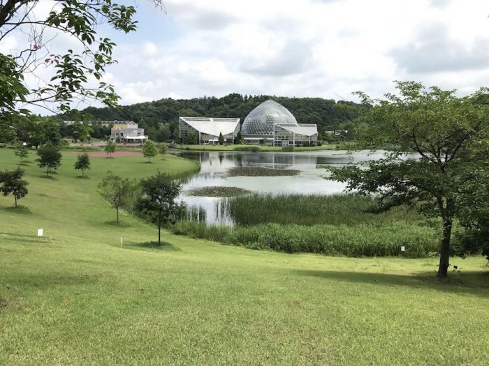 新潟県立植物園の全景